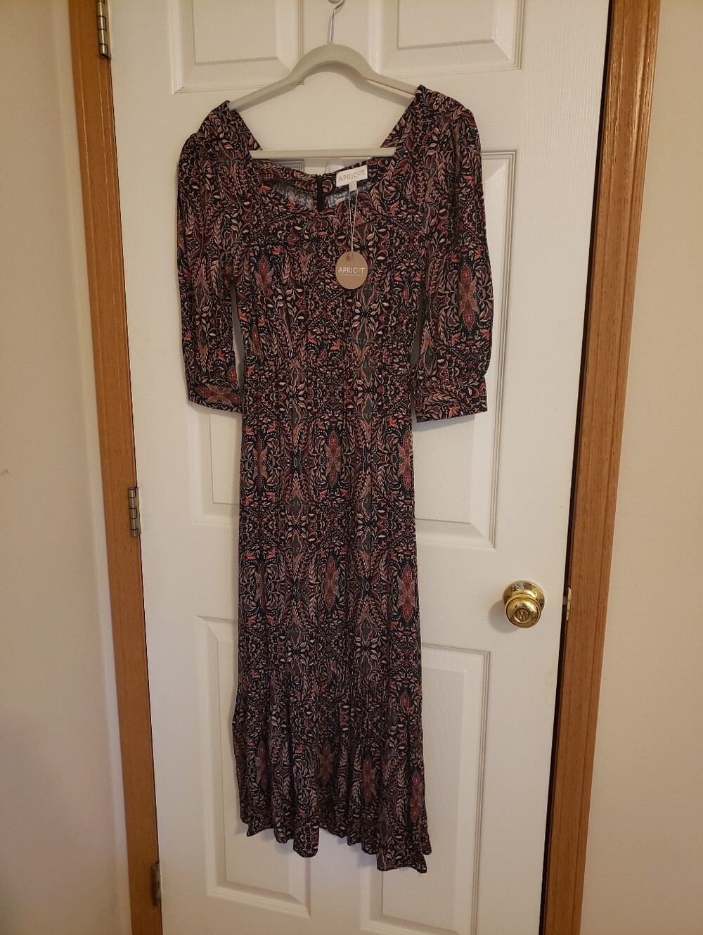 Apricot Brand Colorful Paisley Maxi Dress - Picture 2 of 6